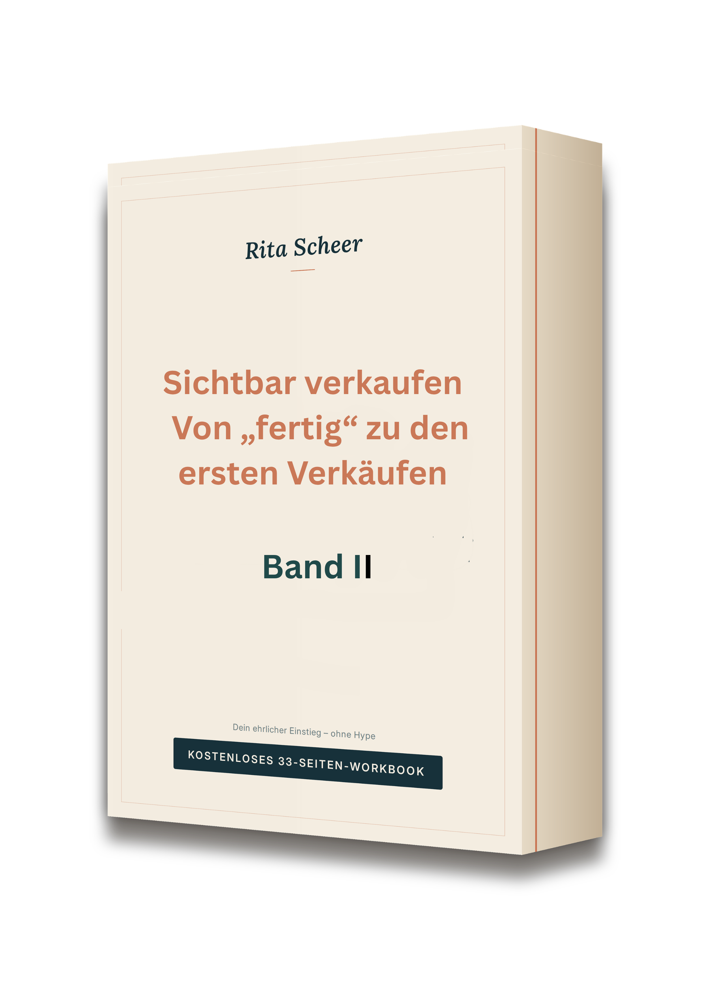 3D-Cover von Das 90/10-System Band II – Sichtbar verkaufen.